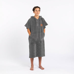 Slowtide The Digs SM/MD Poncho-Heather Grey