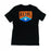 REAL Lighthouse Badge Tee-Vintage Black