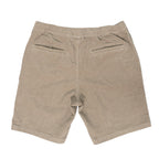 REAL 15 Chords Elastic Waist Shorts-Cement