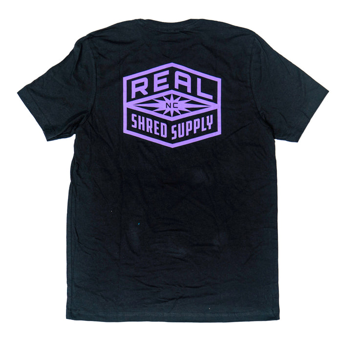 REAL Shred Supply Tee-Black