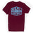 REAL Shred Supply Tee-Maroon