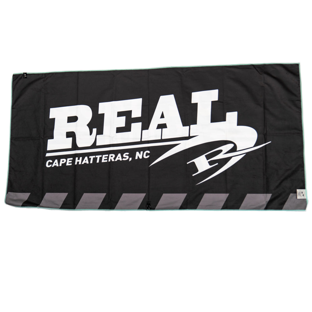 Slowtide x REAL Stoke Zone Travel Towel-Turquoise