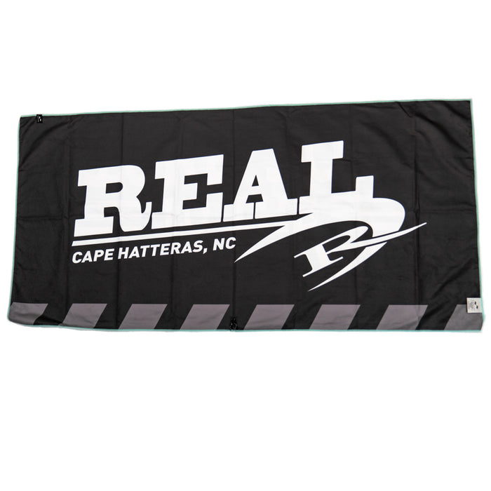 Slowtide x REAL Stoke Zone Travel Towel-Turquoise