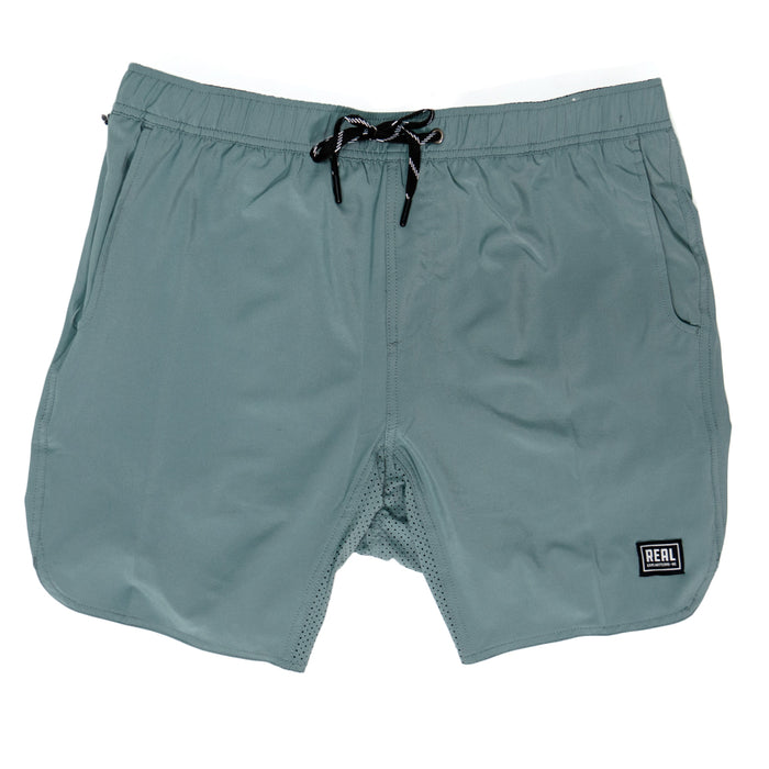 REAL Repeater Volley Shorts-Stormy