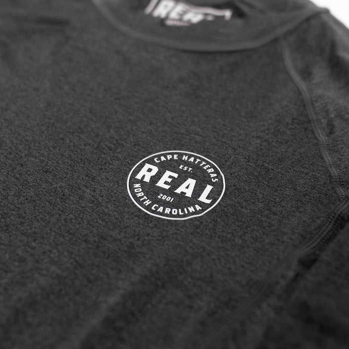 REAL Nimbus L/S Rashguard-Athletic Heather