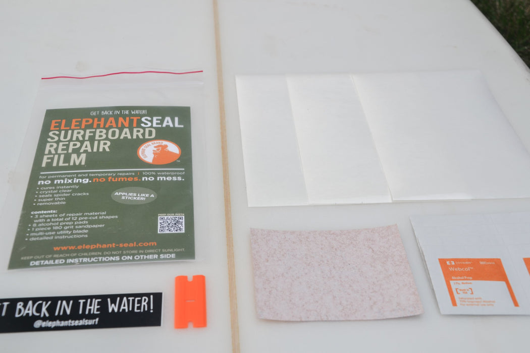 Elephant Seal Surfboard Repair Film Kit