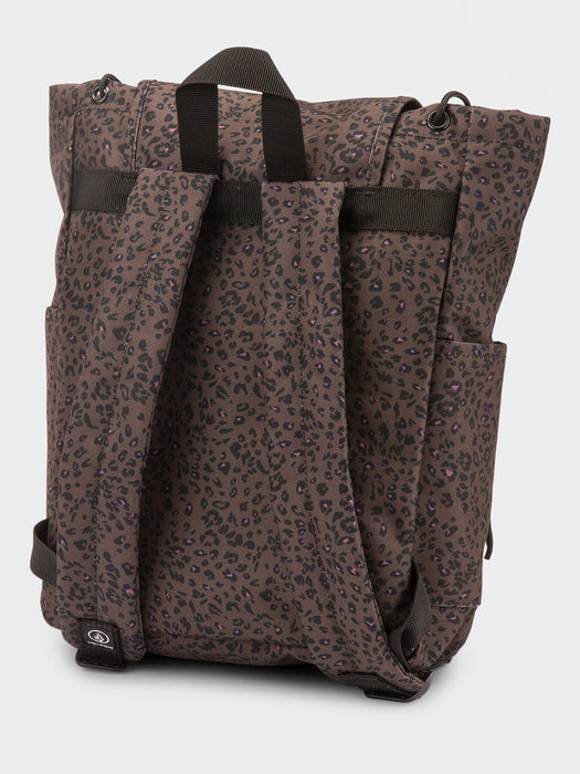 Volcom Vol Stone Drawstring Backpack-Espresso