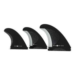 Endorfin KS1 Futures Tri Fin Set-Black/Black-Large