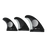 Endorfin KS1 Futures Tri Fin Set-Black/White-Medium
