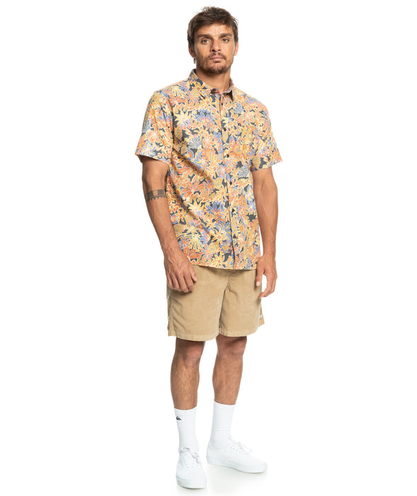 Quiksilver Surfadelica S/S Shirt-Dark Slate