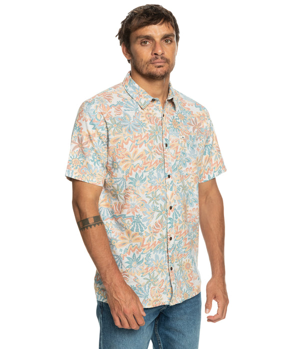Quiksilver Surfadelica S/S Shirt-Birch