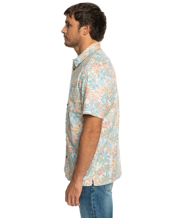 Quiksilver Surfadelica S/S Shirt-Birch