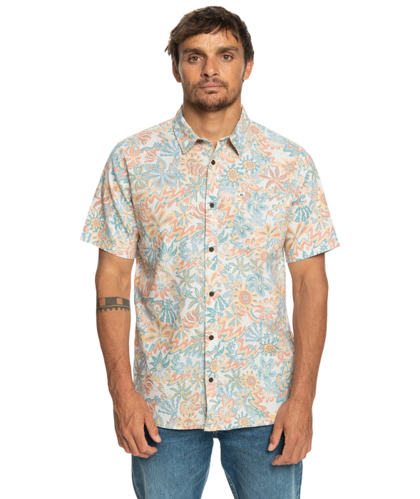 Quiksilver Surfadelica S/S Shirt-Birch
