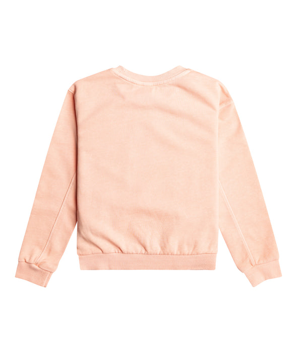 Roxy Oh Happy Day B Sweatshirt-Tropical Peach