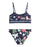 Roxy Vacay For Life Crop Top Bikini-Mood Indigo