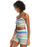 Roxy Best Time Of Day Stripe Tank-Anthracite