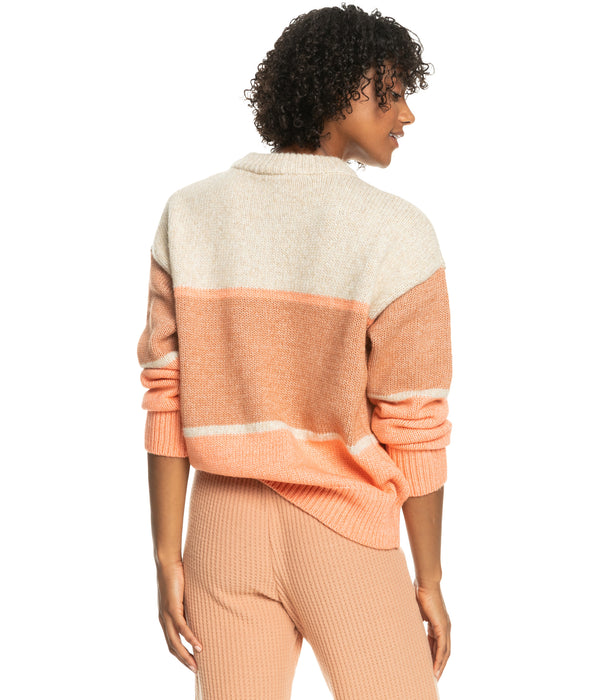 Roxy Too Far Sweater-Tapioca