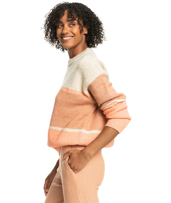 Roxy Too Far Sweater-Tapioca