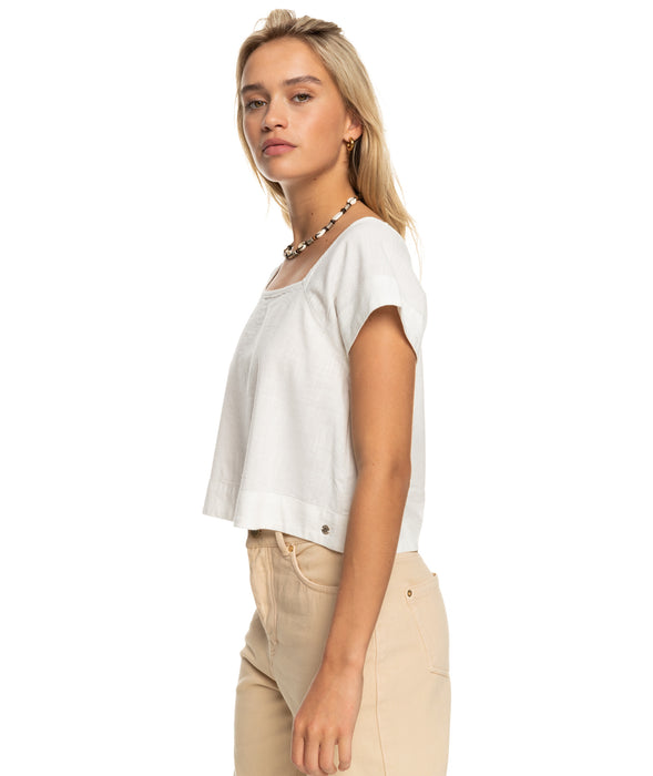 Roxy Ocean Amor Shirt-Snow White