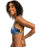 Roxy Color Jam Bralette Top-Anthracite Flower