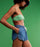Roxy Color Jam SD Bandeau Top-Absinthe Green