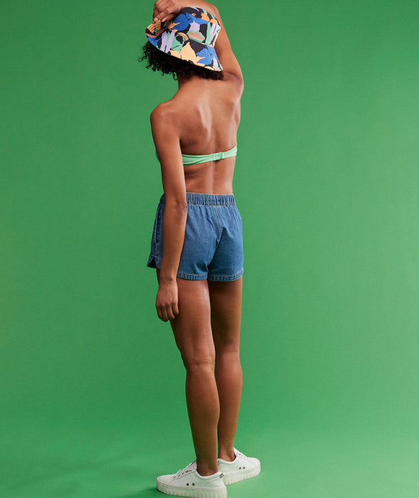 Roxy Color Jam SD Bandeau Top-Absinthe Green