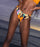 Roxy Color Jam Hipster Bottom-Anthracite Flower