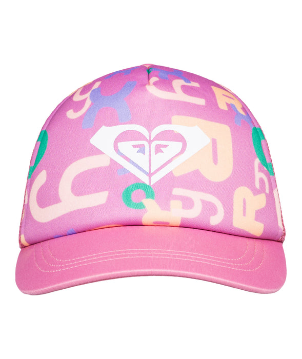 Roxy Sweet Emotion Hat-Cyclamen Lettrage