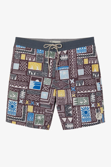 O'Neill Mythic Lines Cruzer Boardshorts-Huckleberry