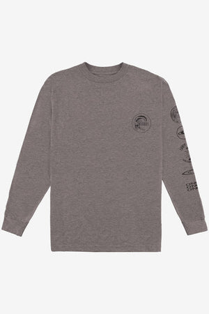O'Neill Icons L/S Tee-Heather Grey