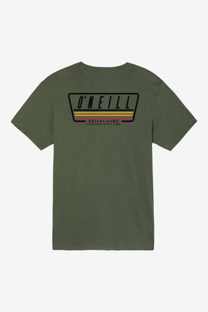 O'Neill Headquarters Tee-Dark Olive