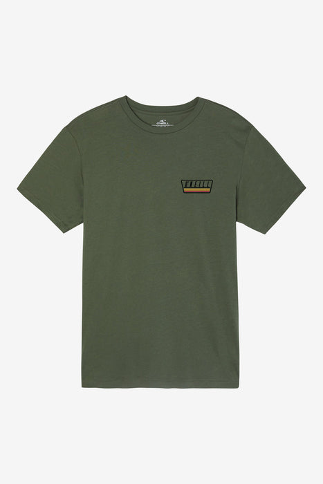 O'Neill Headquarters Tee-Dark Olive