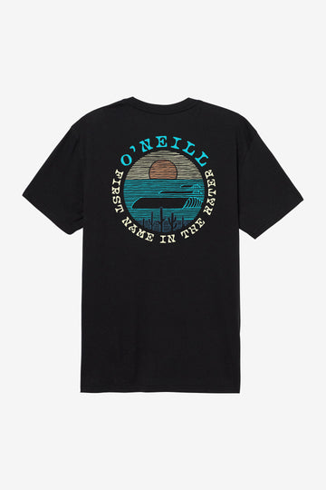 O'Neill Pumping Tee-Black