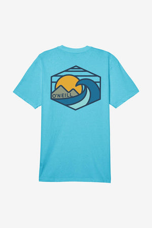 O'Neill Glassy Tee-Aquarius Htr