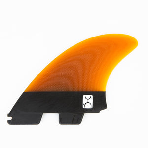 FCS Machado PG Tri Fin Set-Black-Large— Alternate View