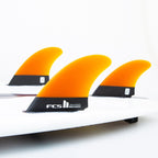 FCS Machado PG Tri Fin Set-Black-Large