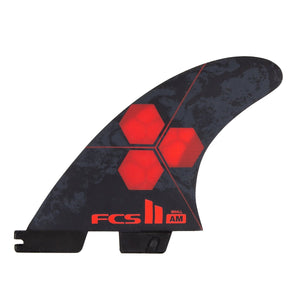 FCS Al Merrick AM PC Tri Fin Set-Red-Small