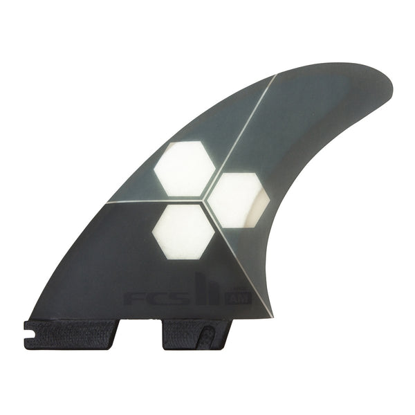 サーフィン・ボディボード FCS II AM PC AirCore Tri Fin Set large FCS II AM Aircore Tri Fin Set-Grey-Large — REAL Watersports