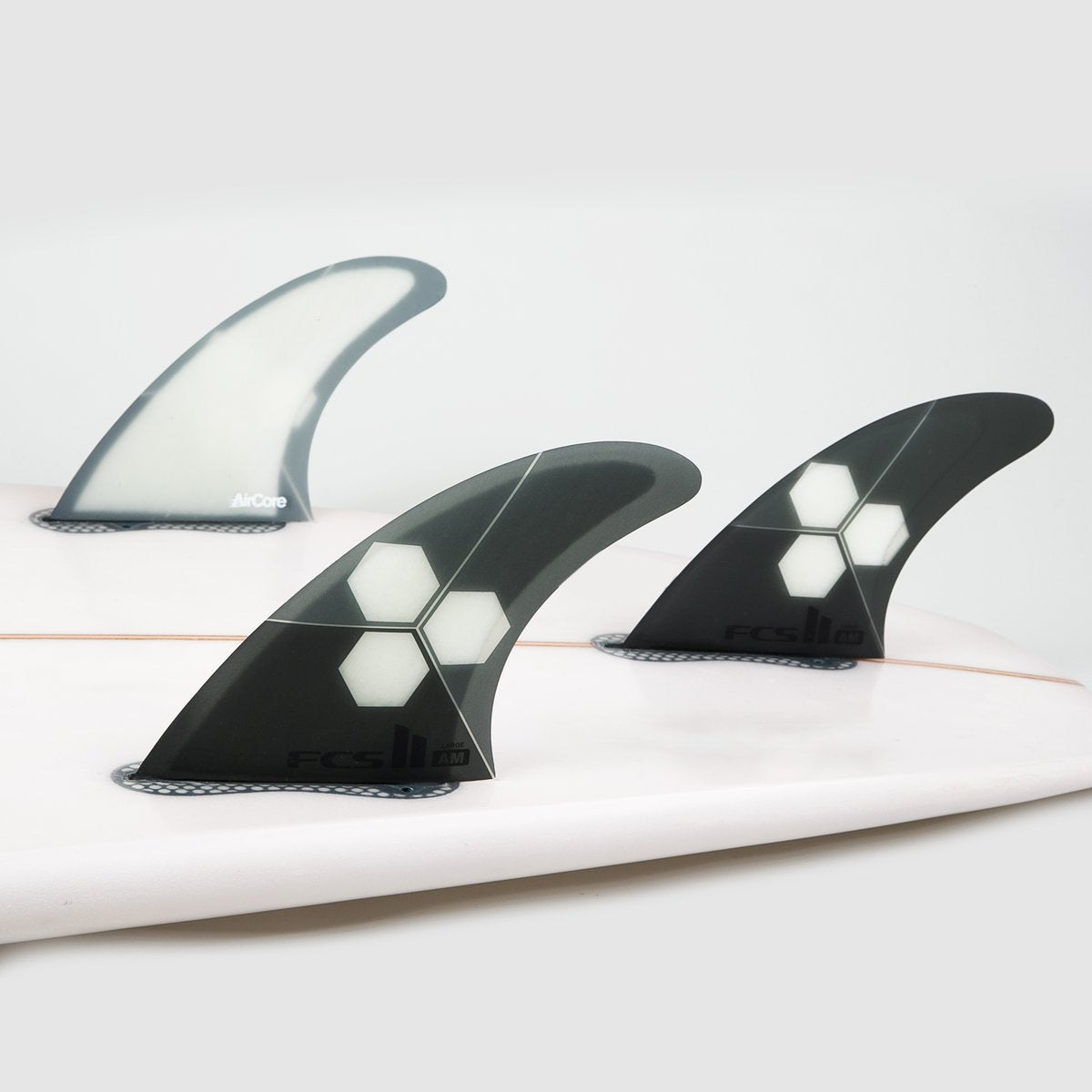 FCS II AM Aircore Tri Fin Set-Grey-Large