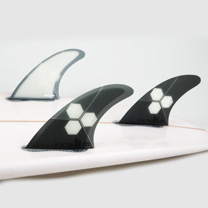 FCS II AM Aircore Tri Fin Set-Grey-Large