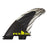 FCS Carver PC Carbon Tri Fin Set-Black/Acid-Medium