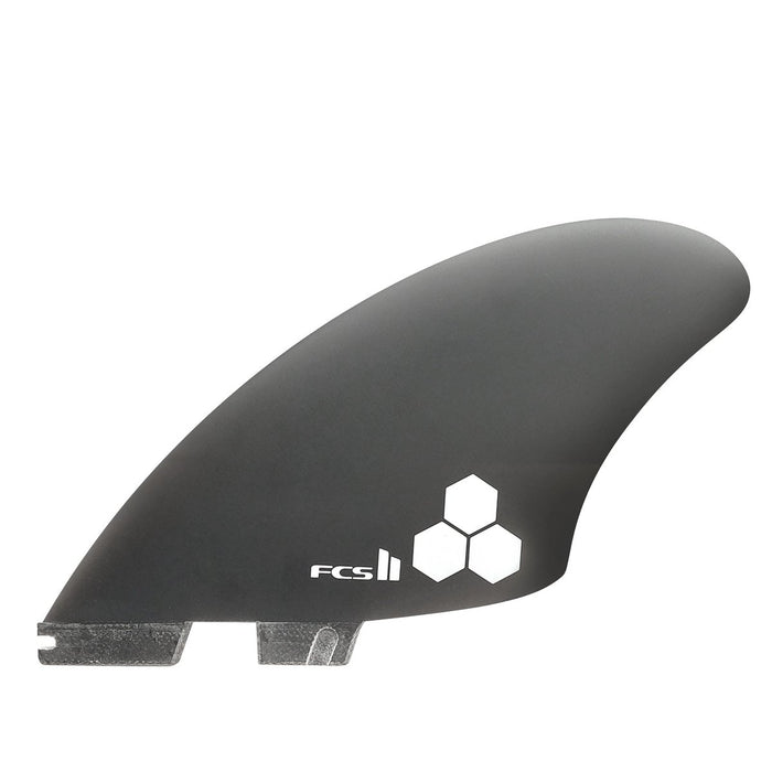 FCS CI Keel PG Twin Fin Set-Black-Large