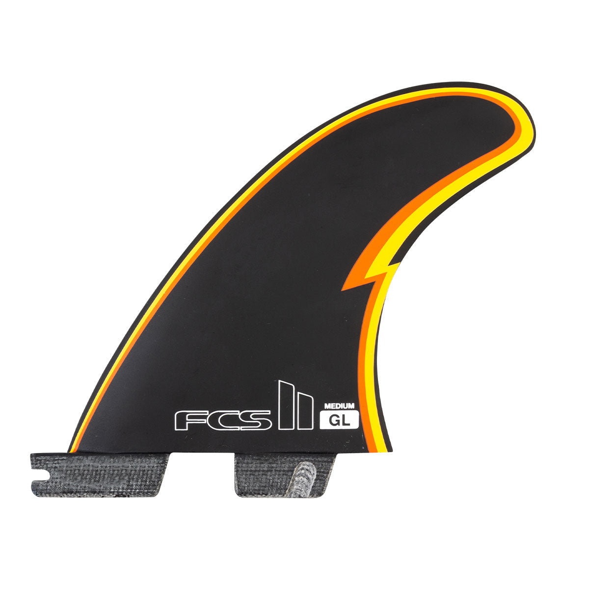 FCS II GL PC Tri/Quad Fin Set-Black-Medium – REAL Watersports