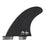 FCS II GL PC Tri Fin Set-Black-Medium