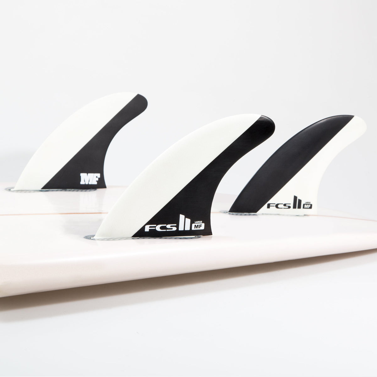 FCS II MF PC Fin Set-Black/White-Grom – REAL Watersports