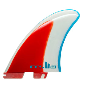 FCS MR Freeride PG Twin Fin Set-Blue/Red/White