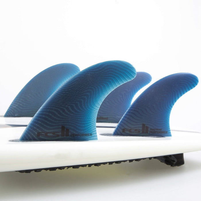 FCS Performer Eco Neo Glass Tri/Quad Fin Set-Pacific-Medium