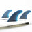 FCS Performer Eco Neo Glass Tri Fin Set-Pacific-Medium