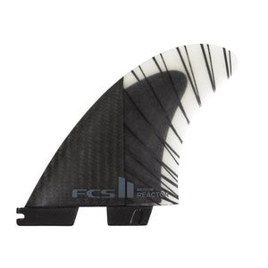 FCS Reactor PC Carbon Tri Fin Set-Black/Charcoal-Large