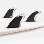 FCS Reactor PC Carbon Tri Fin Set-Black/Charcoal-Medium